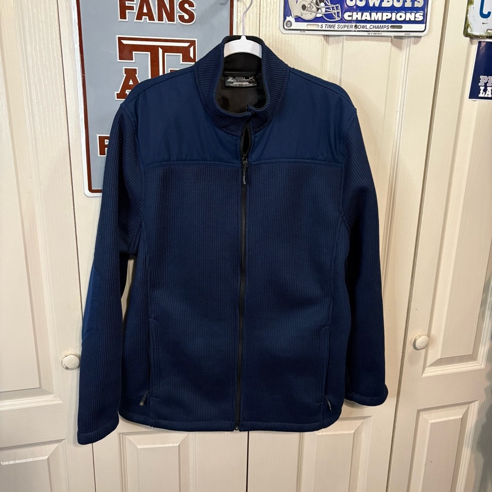 Zeroxposur Men's Blue Full-Zip Jacket